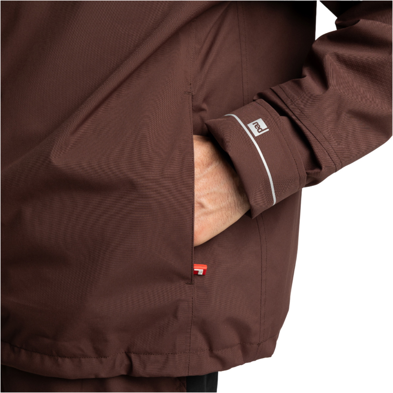 2026 Red Paddle Co Mens Evo Pro Waterproof Insulated Jacket 005-009-007-0020 - Deep Chestnut